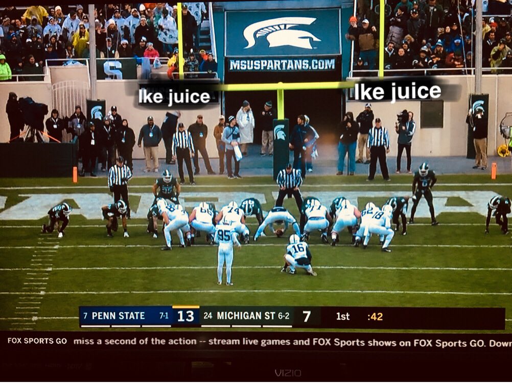 _CaseyYoung's tweet image. Who needs muscle milk when you’ve got #IkeJuice @Ike58Reese