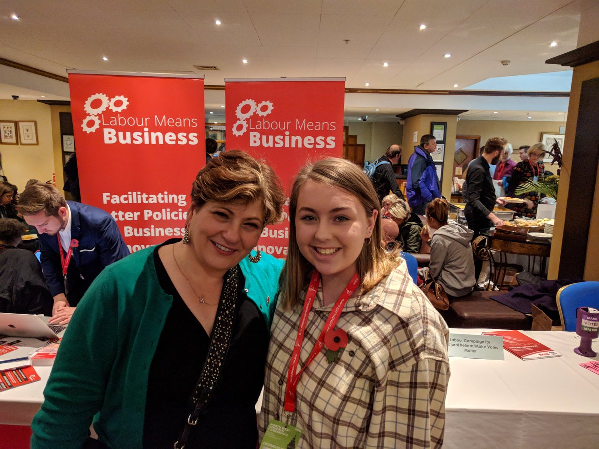 WireYoungLabour's tweet photo. Great discussions with @EmilyThornberry at #LabNW17 https://t.co/6jIHfQPmCO