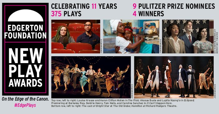 osfashland's tweet photo. Hurray for #EdgePlays! TY @TCG for supporting @MKNAGLE's #ManahattaOSF & @idrisgoodwin's #WayTheMountainMovedOSF https://t.co/rd4K4tSFPD https://t.co/H06xD8sQrO