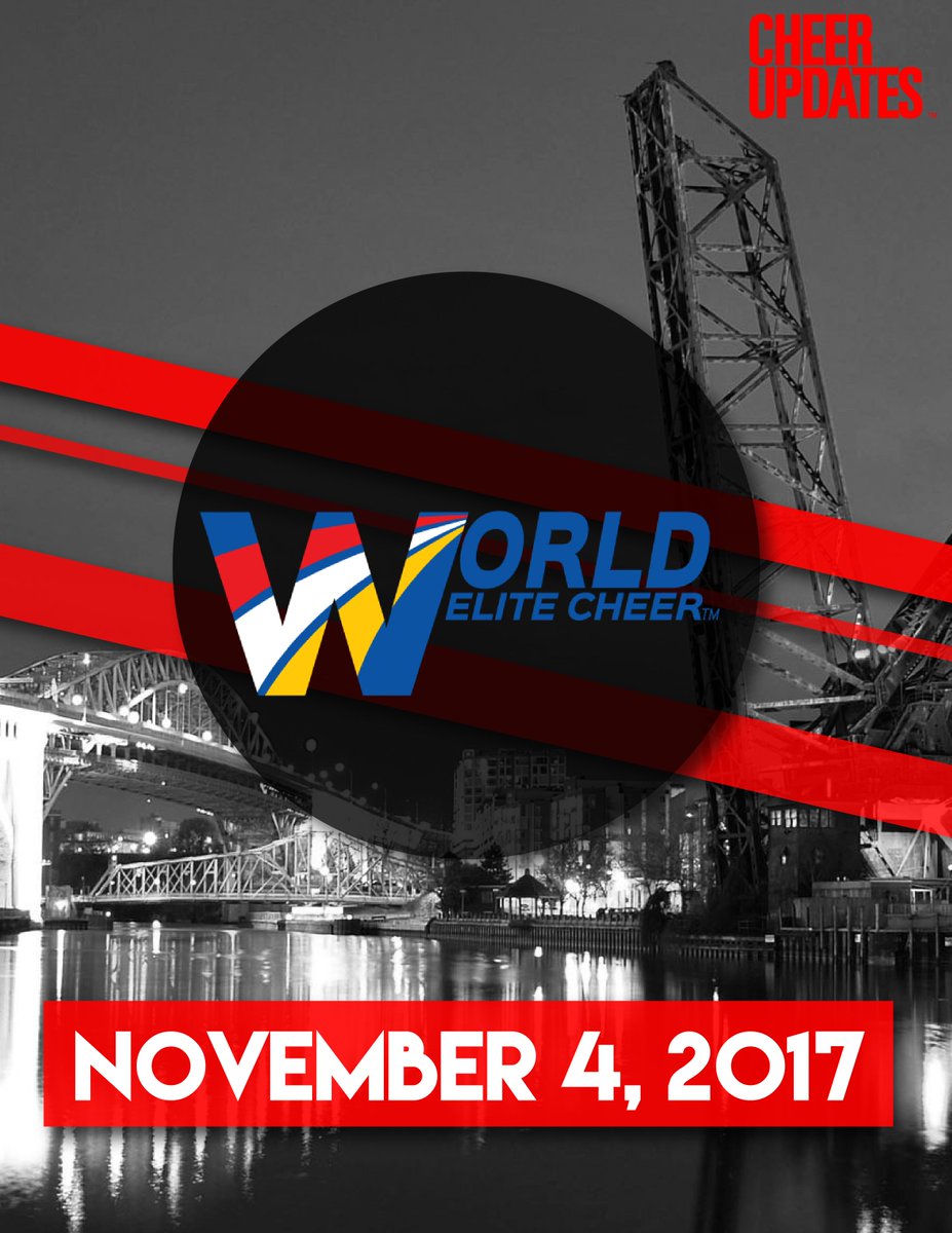 cheerUPDATES's tweet photo. Tonight we're in Cleveland at the NEW @WorldEliteCheer program showcase! (formally Cheer World &amp; American Elite) Highlights from the event! https://t.co/PbZ0RRSKaj
