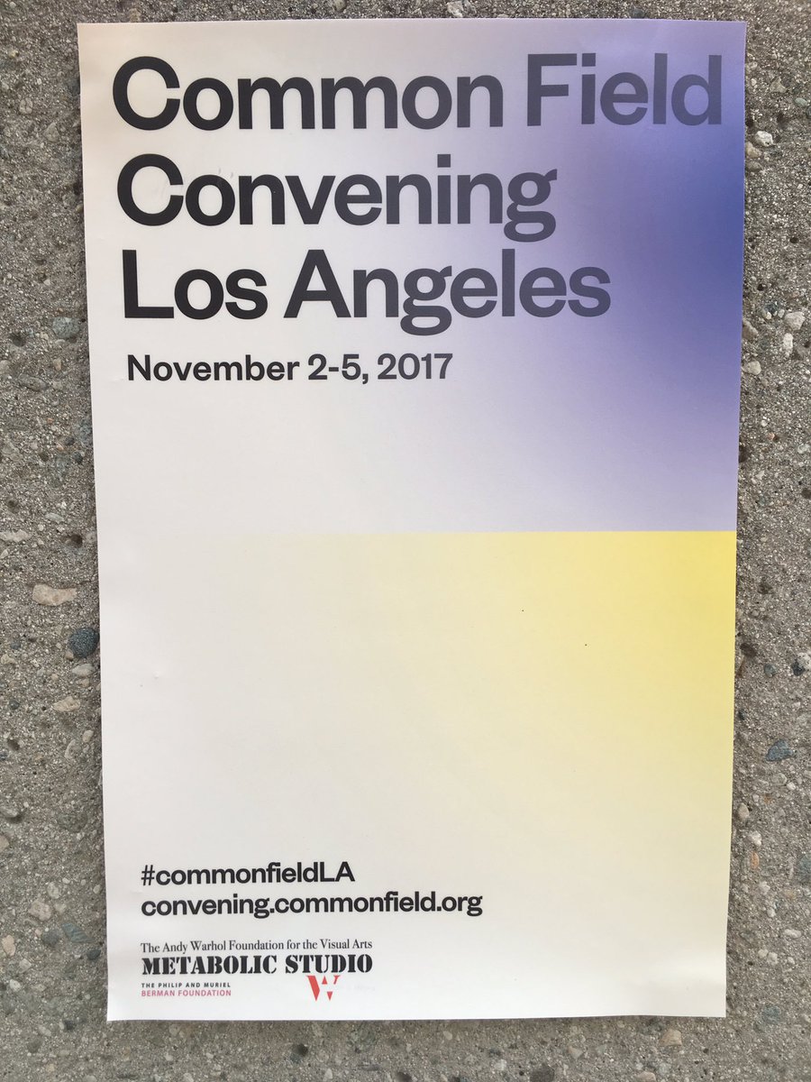 MadisonBubbler's tweet photo. So much magic at @Common_Field #CommonFieldLA artists-organizers-projects https://t.co/i71MCeGWg3