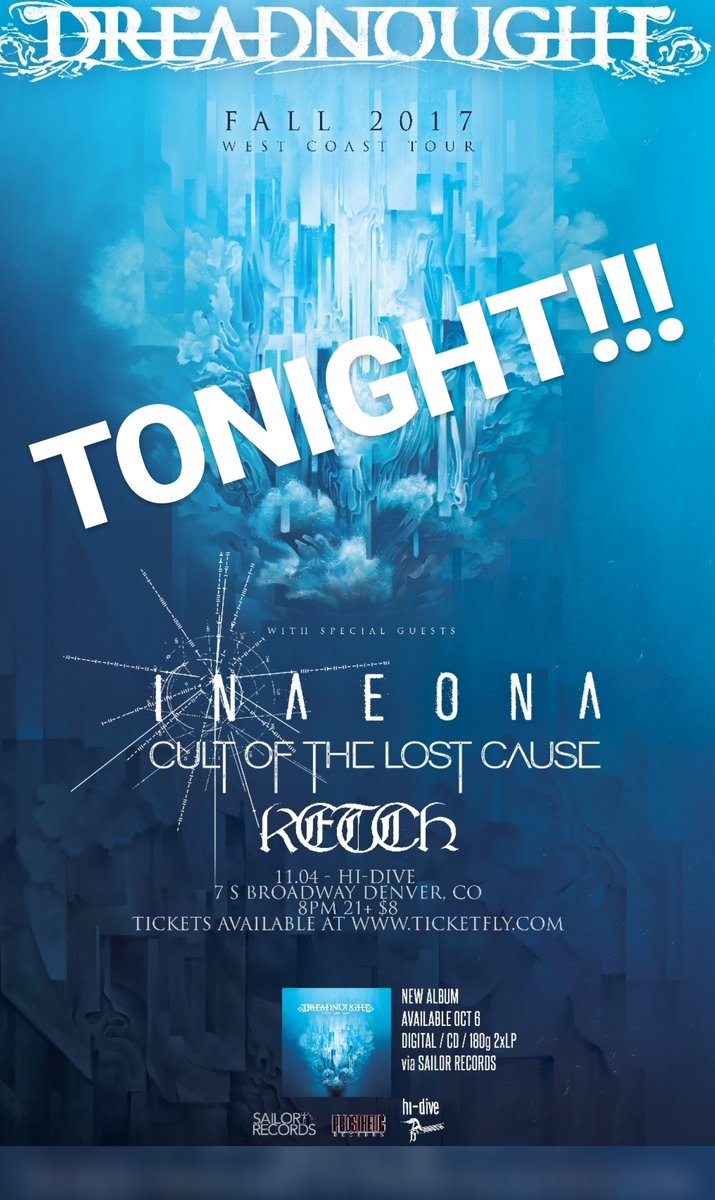 Tonight we gear up <a href="/Hi_Dive/">Hi_Dive</a> with the mighty #dreadnought, <a href="/InAeona/">I N A E O N A</a> and #ketch!! 8pm!!