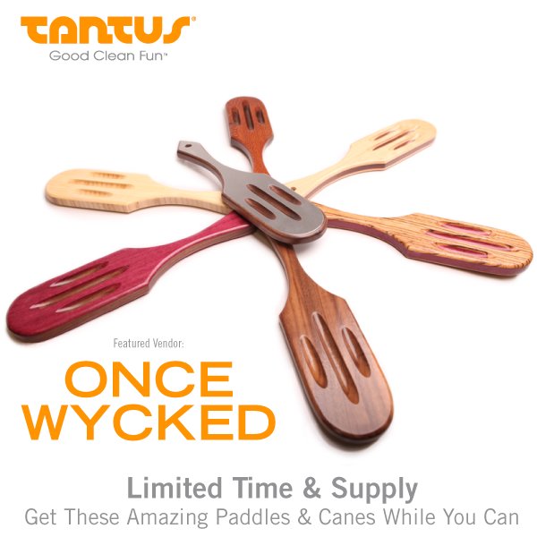 tantus's tweet image. ATTENTION ATTENTION in a major turn of events we got more paddles in from #OnceWycked and They.Are.Stunning. #PowPow bit.ly/2hOMu1a