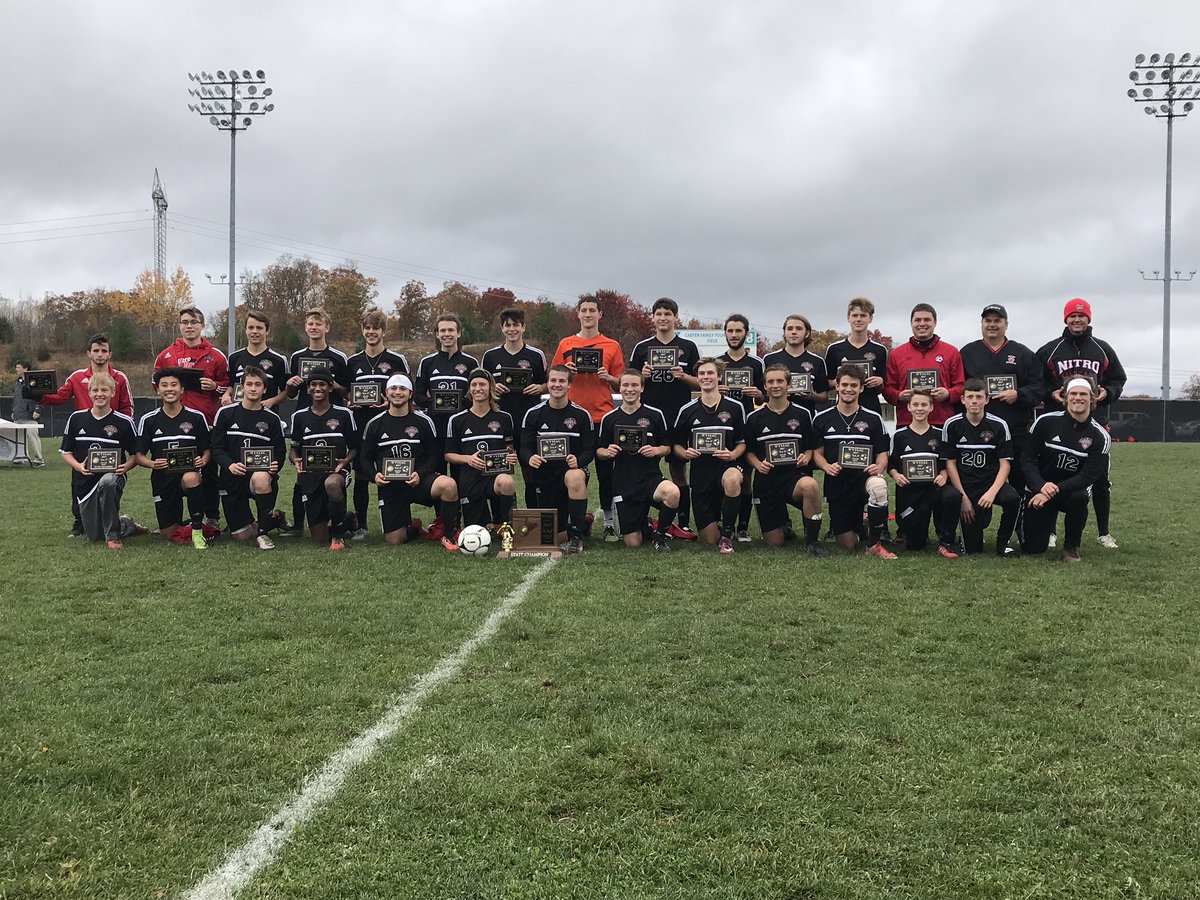wvssac's tweet photo. Your A-AA boys State Soccer Champions  Nitro Wildcats 
@NitroHighSchool https://t.co/ZD8BR4oI9L