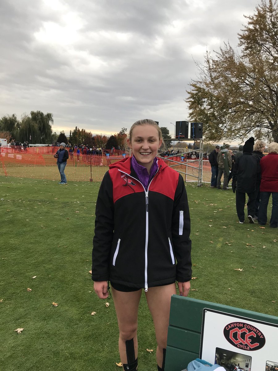 saasccx's tweet image. Congratulations to the NEW GIRLS SCHOOL RECORD HOLDER MacKenzie Caputo! Top 25 at State! 19:49.70! @SAASCardinals @SeattleAcademy @JessTonn