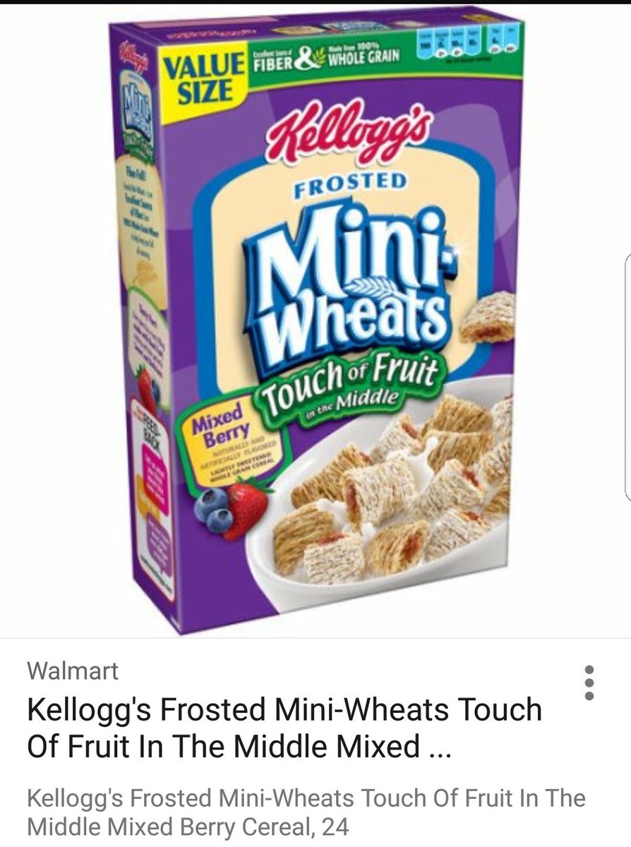 briancagegmsi's tweet photo. Some body find me these. Best freaking cereal. And I love cereal.
@KelloggsUS #miniwheat #touchoffruitinthemiddle https://t.co/nkHpgbYEfj