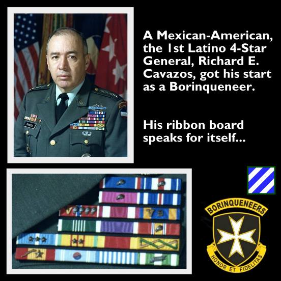 bit.ly/2zwsL1H Army's 1st Hispanic four-star general, Gen. Richard Cavazos, dies at 88. 1st assignment w/65th Inf. "Borinqueneers"