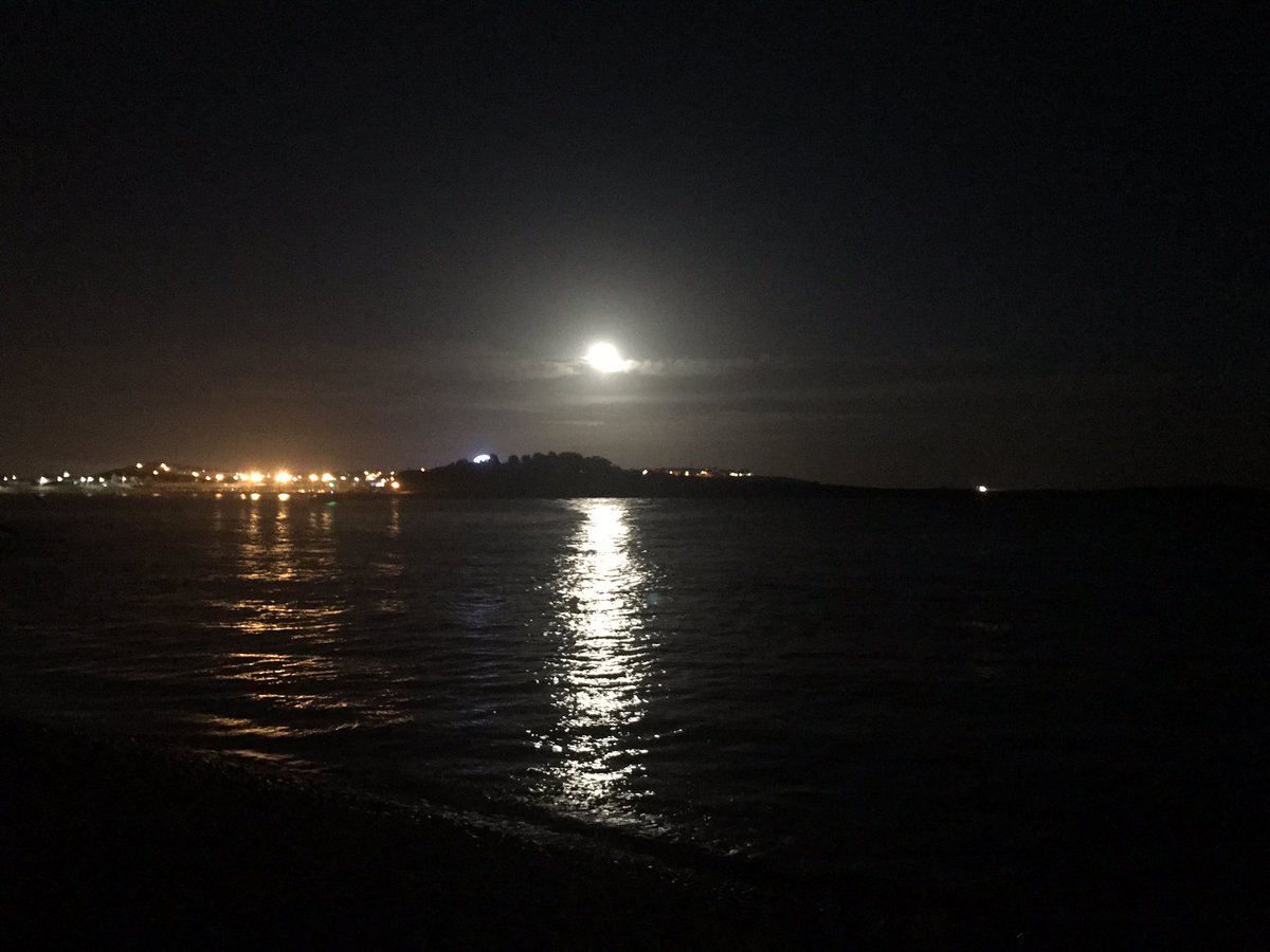 Great view from the knap tonight. Enjoy the fireworks.