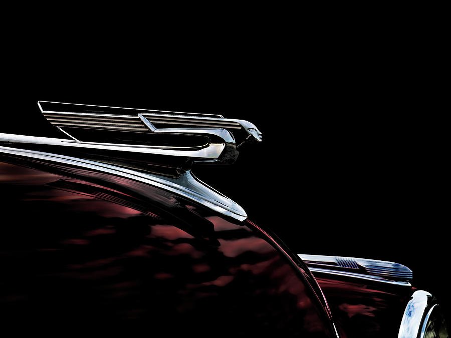 1940 Chevy Hood Ornament -Douglas Pittman  goo.gl/av7RWv  #HotRod #FineArt