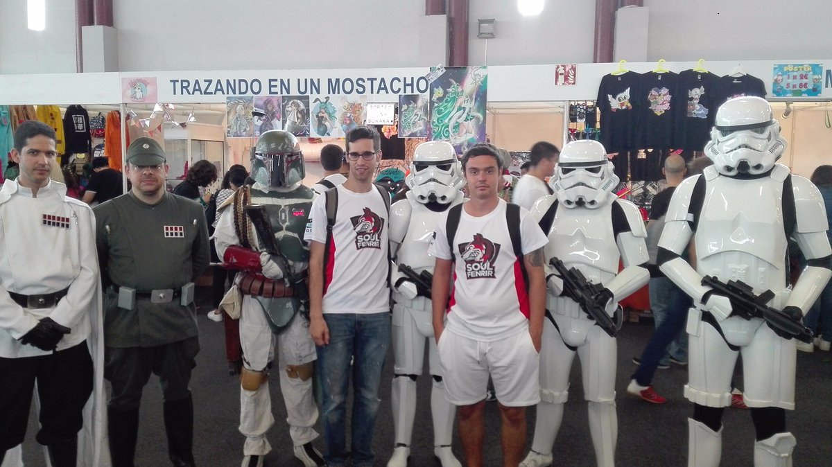 soulfenrir's tweet photo. Hoy nuestra squad a estado en el @festivalmangalp en el torneo del @PlayEstadium y pasándolo bien esperamos poder terminar el torneo mañana https://t.co/VLPsAO07Ia