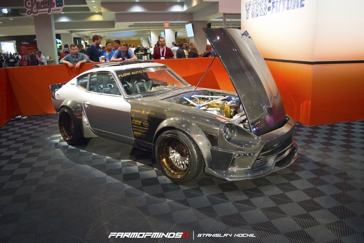 Farmofminds's tweet photo. https://t.co/6vcWhbZV4D … SEMA 2017 Recap. #SEMA2017 #farmofminds #nissan #datsun #240z https://t.co/8eNrzBwHjB