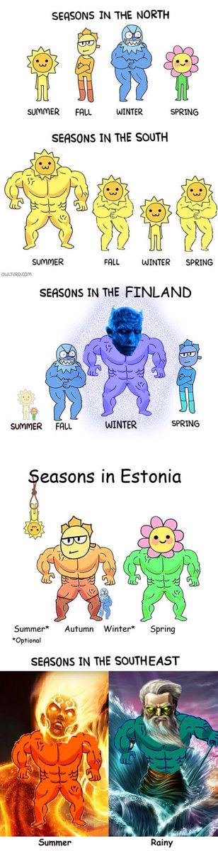 LordOfPervert's tweet image. //living in Asia was like: oh it’s 40c today gonna be hot-
Weather:*heavy rain and storm 5 minutes after step out from the house*