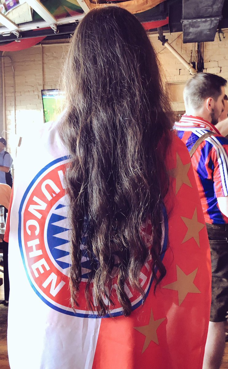 FCBayernUS's tweet photo. Long hair, don’t care. 

#DerKlassiker
#MiaSanFamily https://t.co/b3s2oJCK9G