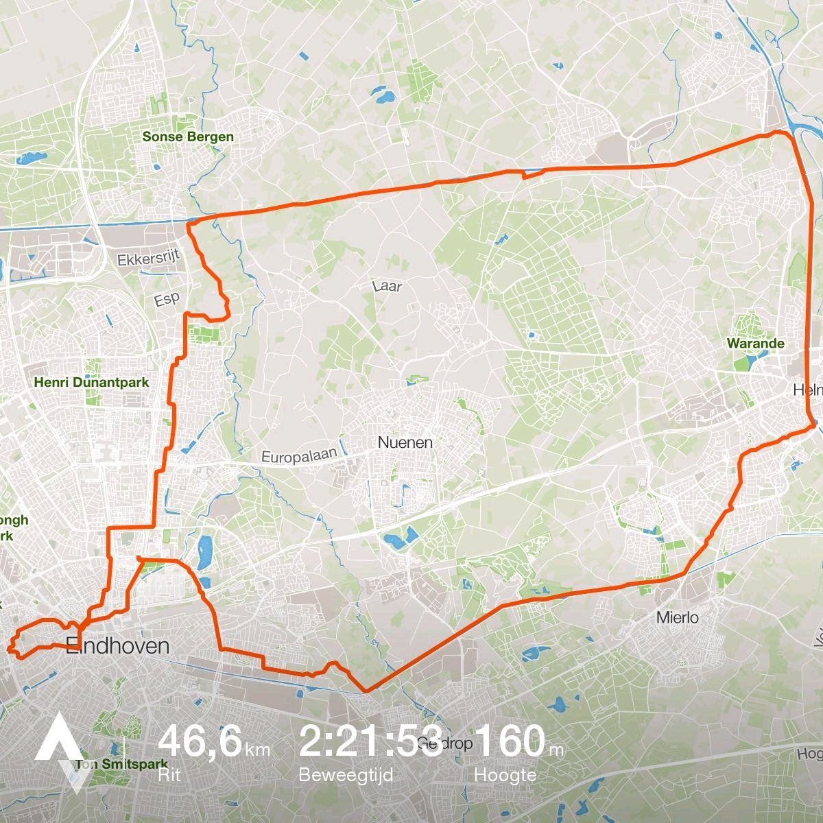 Bekijk mijn rit van op Strava: strava.com/activities/126… heerlijk gefietst vandaag