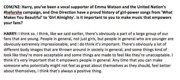 adjakiff1D's tweet photo. @Harry_Styles sooo, since you're performing at VSFS, I guess what you said in THIS interview was bullshit, yeah? Of course. https://t.co/YBfR1bmAzq