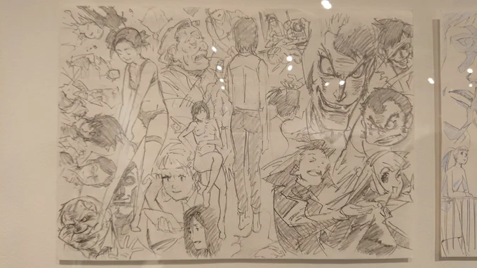 今日は中野まで芳垣祐介原画展を見に行きました。

最高でしたね。 