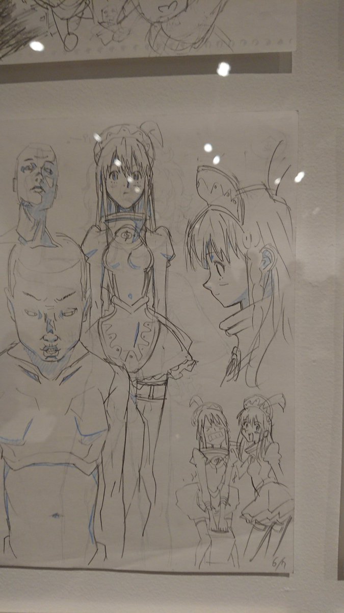 今日は中野まで芳垣祐介原画展を見に行きました。

最高でしたね。 