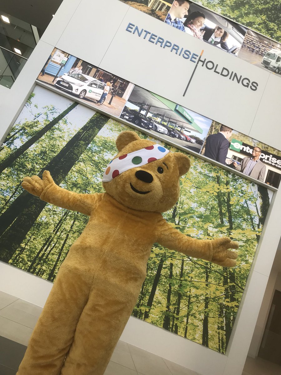Simon Caughey-Rogers (@simoneracuk) on Twitter photo So the total is announced our target was 10k and <a href="/Enterprise/">Enterprise</a> raised a massive Β£19,653 for <a href="/BBCCiN/">BBC Children in Need</a> #ERACTeamPudsey So the total is announced our target was 10k and <a href="/Enterprise/">Enterprise</a> raised a massive Β£19,653 for <a href="/BBCCiN/">BBC Children in Need</a> #ERACTeamPudsey