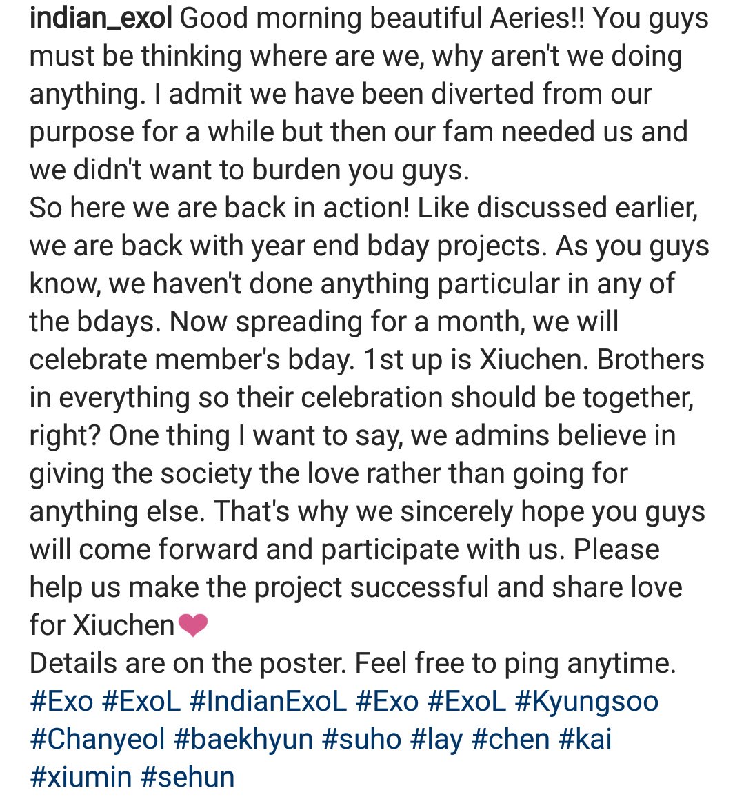 TeamEXOIndia tweet picture