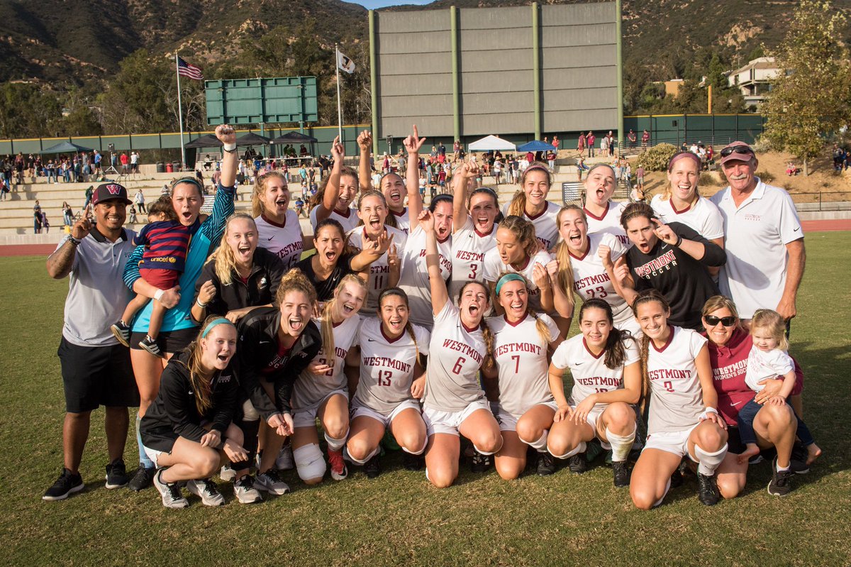 Westmont's tweet image. The @westmontwsoc defeated Eastern Oregon 1-0 in the @NAIA Women's Soccer National Championship Opening Round game. The Warriors advance to face Columbia (Mo.) in the second round on Nov. 28 in Orange Beach, Ala.