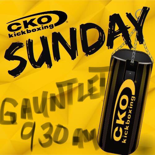 Super Sunday! 
9:30a 2K Turkey Gauntlet 
@ #CKOKickboxing #RVA
3 Classes &amp; #Gloves for $19.99
CKORVA.com