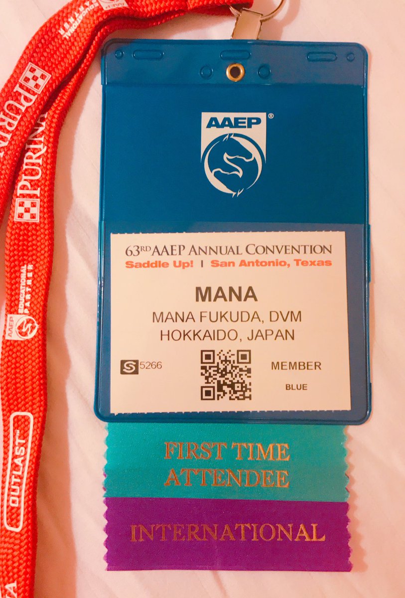 Fukudamana's tweet photo. ついに来ました‼️
Texas San Antonio
#AAEP2017 #エクワインレーシング https://t.co/Nyim0lPEBR