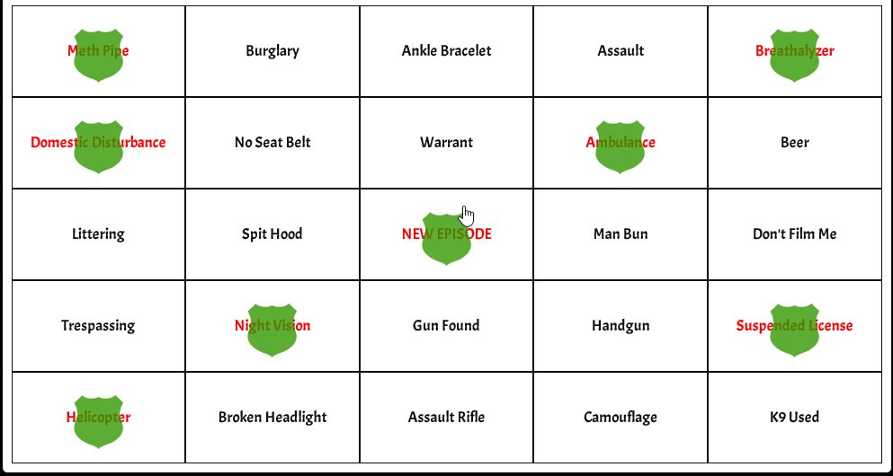 #livepd #livepdbingo #livepdnation Prolific!!! Bingo!!!!