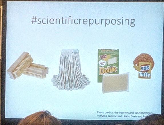 pisastero's tweet photo. . @JennFish2 is starting a new hashtag. Tell her your best stories of #scientificrepurposing https://t.co/cTElBfXgHb