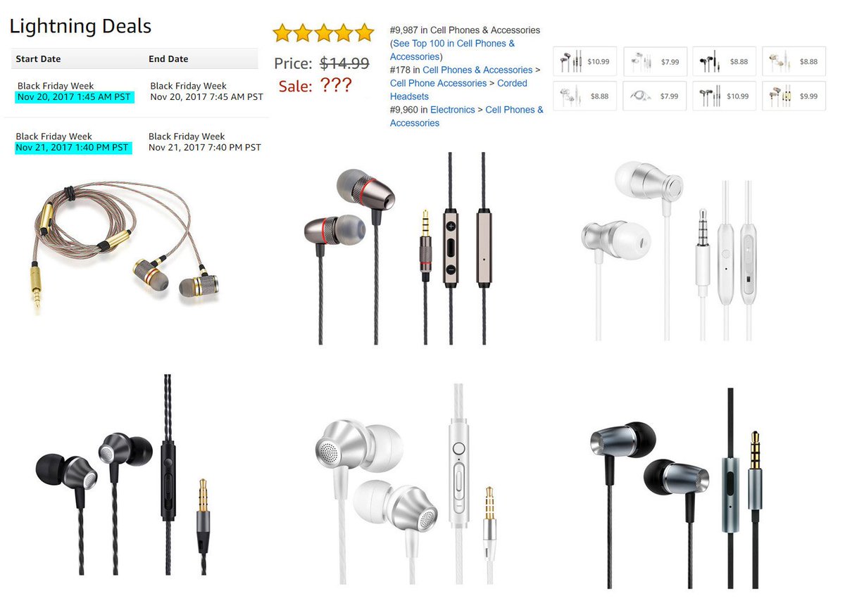 Vastland_Tech's tweet photo. Our #BlackFriday2017 will start from Nov 20, 1:45 AM PST, best price of the year!

#Hot #BlackFriday #BlackFridaySale #PROMOTION #Deals #coupons #BlackFridayWeek #Giveaway #Headphones #Headset #Earbuds #Earphone #Gadget #iPhone #Samsung #iPad #iPod 🎁

➡️https://t.co/w0UkvMKGus https://t.co/pCAt2e0Evh
