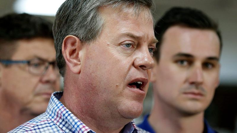 9NewsQueensland's tweet photo. .@TimNichollsMP promises to lead new type of @LNPQLD government in  attempt to shake off the controversial Newman years. #QldVotes #QldPol #9News
https://t.co/dvy8qSv9ka https://t.co/EPsQZxuxY5