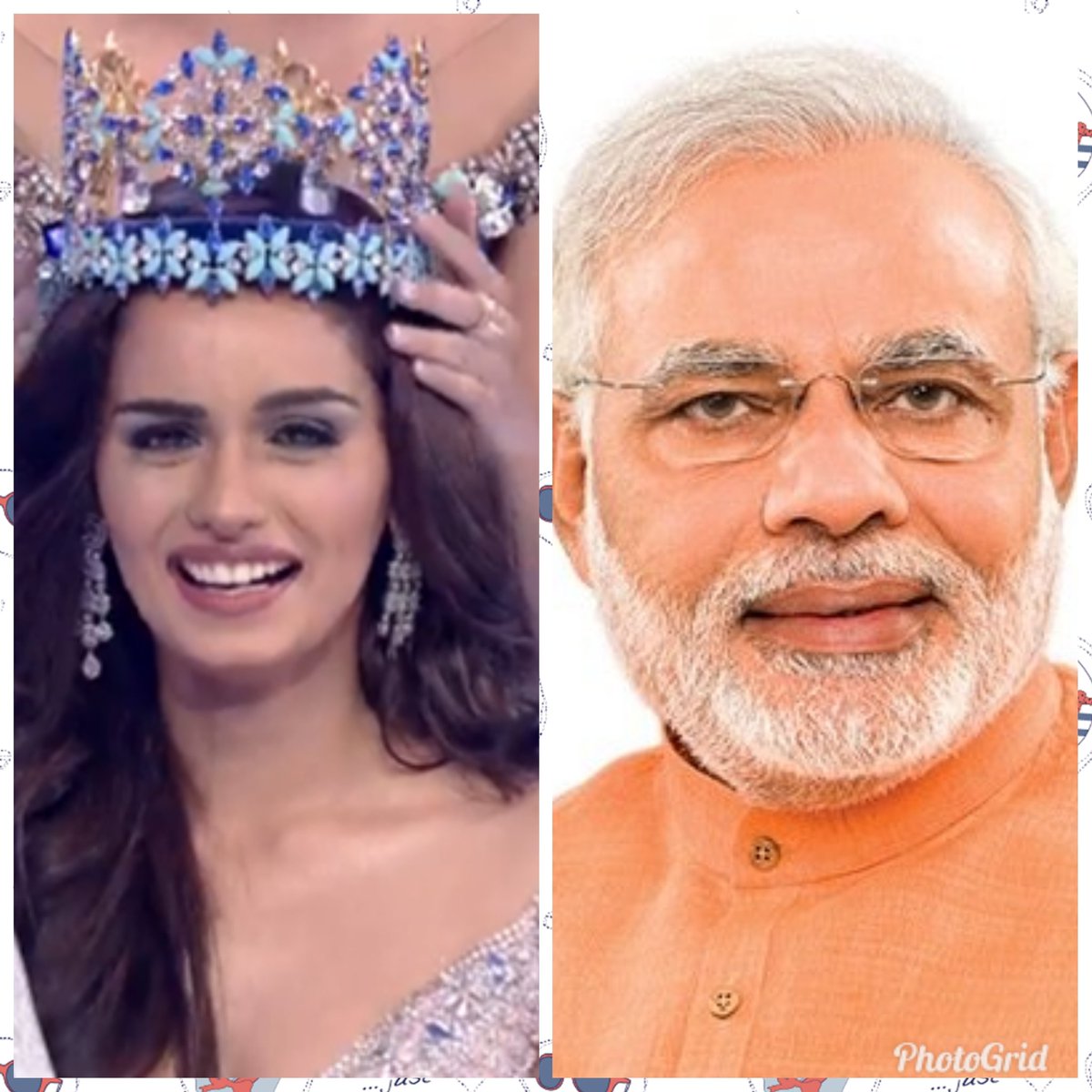 sirfruchi's tweet photo. India rocks at both fronts.. whether it's beauty or brain 
#MissWorld2017 #ManushiChillar #ModiMostPopular https://t.co/mPGZZlLK6Y