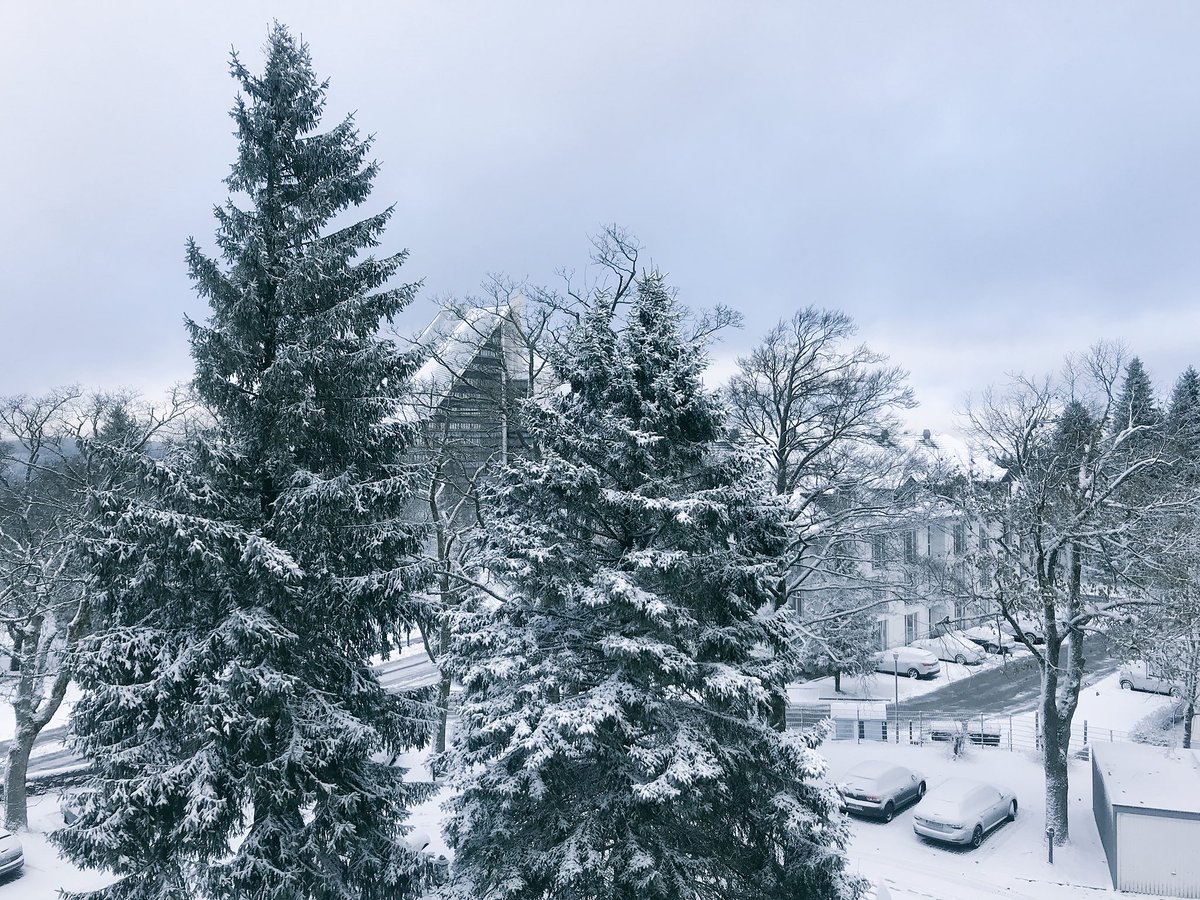 Schnee in #Oberhof. Grüße von der Haushaltsklausur der <a href="/cdu_thueringen/">CDU in Thüringen</a> #WeimarerLand. <a href="/GottiSlow/">Thomas Gottweiss 🌱</a>