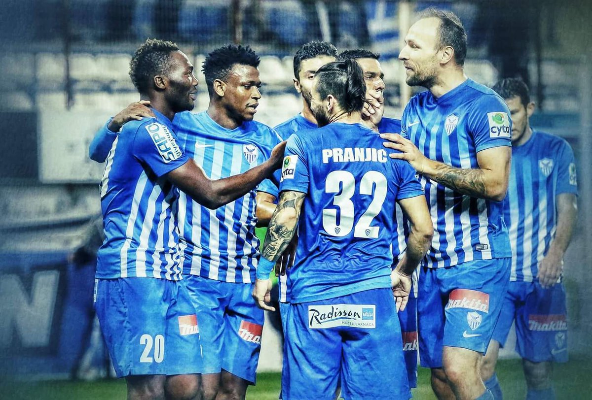 OfficialShehu's tweet photo. Matchday: Ermis Aradippou vs @anorthosisfc.

League football returns after amazing time with @NGSuperEagles.

Happy Sunday World..!

#WeAreAnorthosis. #TargetAwayWin. #MatchdayMood. https://t.co/Ki5roadNz1