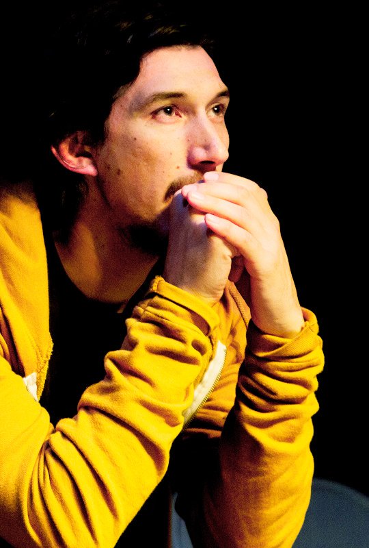 HERE I AM YELLING HAPPY BIRTHDAY TO MY MANS, ADAM DRIVER! Idk have him in yellow I guess? 