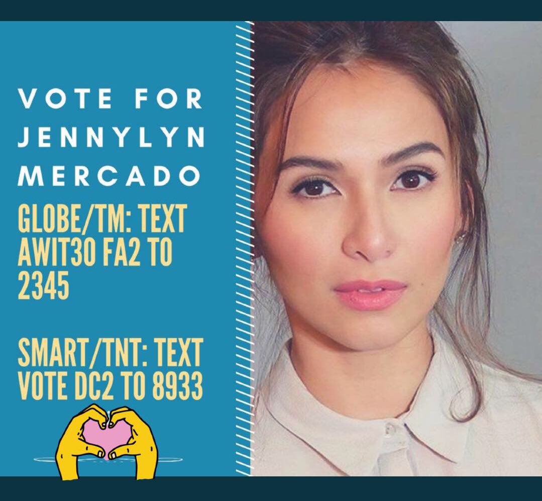 Jennylynians's tweet photo. #JenGil let’s power vote today ! Ilang days nalang itodo na pagboto kay @MercadoJen !!! https://t.co/27yvWnOMxK