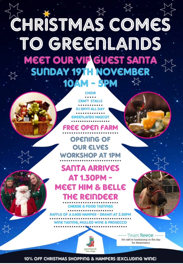 Free Open Farm today with the grand opening of our elf workshop, Our VIP guest Santa arriving and much more.