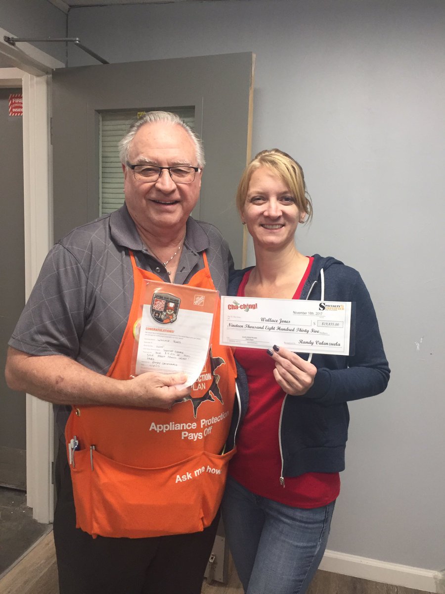 Team 6645 driving HVAC sales through associate involvement and customer service.. Cha Ching checks are flying! @crisgni <a href="/ShantouraPacSo/">Shantoura</a> @THDShawnPacSth
