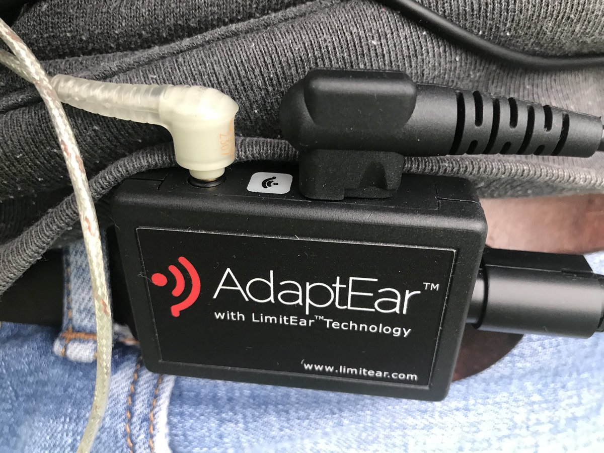 AntDodgeTVcam's tweet photo. @LimitEar 1st use of my #adaptear product. Can’t believe how clean my radio talk back was! Incredible product, perfect for OB’s. #limitear #radiotalkback #outsidebroadcast #saveyourears https://t.co/KVFBo2YVNj