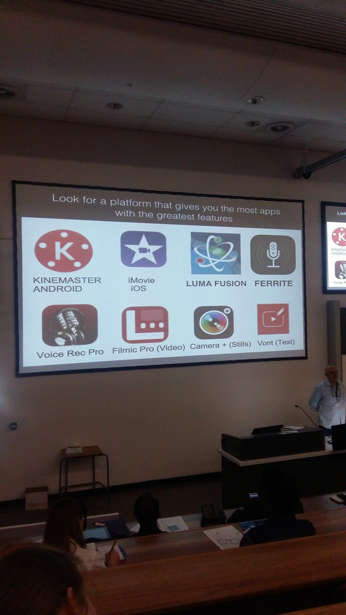 mikepedro23's tweet photo. Some of the key apps needed for editing @WitsVuvuzela#mojo#GIJC17 https://t.co/3PbYly0GSK