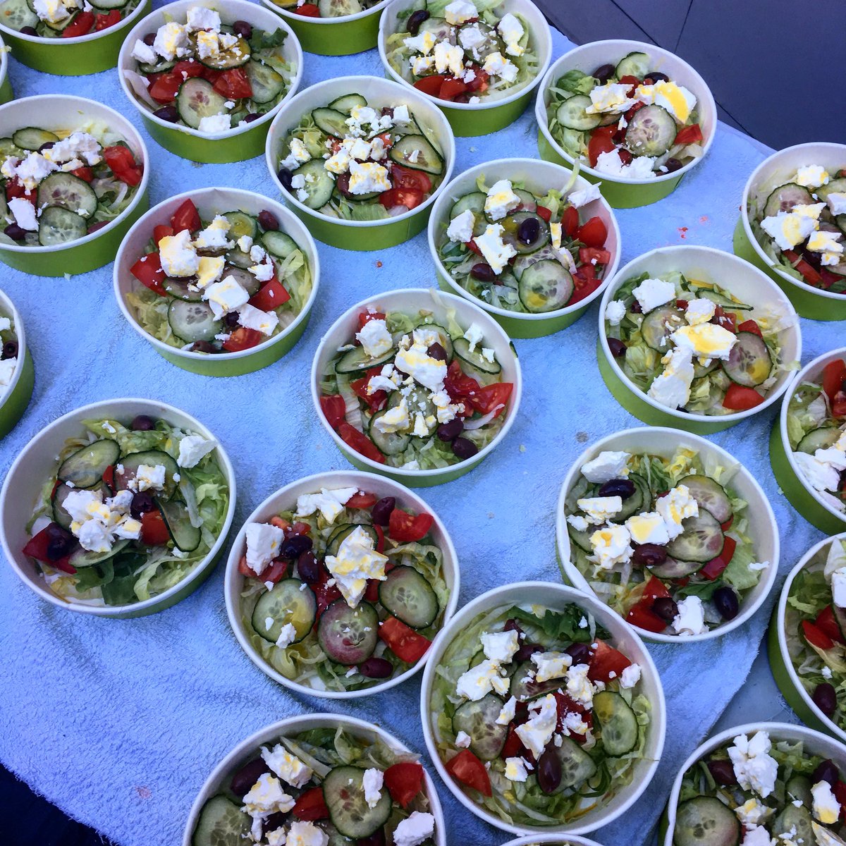 Open for lunch @ Broadgate Circle today