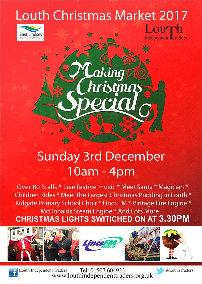 Our annual #ChristmasMarket is nearly upon us, Sunday 3rd December. Come &amp; join us, there are plenty of activities &amp; stalls, #Santa, #peppapig, #HelloKitty &amp; some #Minions will be joining us so why not come &amp; have a #family fun day out to get in the #festive spirit  #lincsconnect
