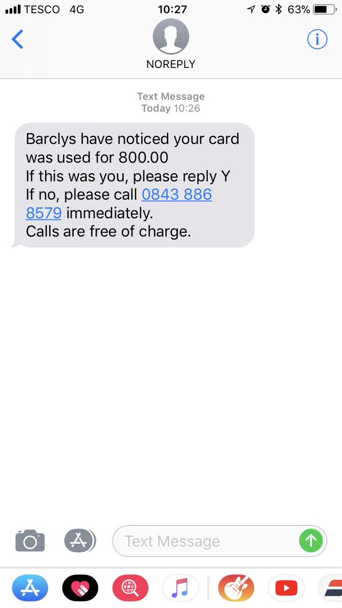 mattwiggins's tweet photo. @BarclaysUKHelp is this a scam you know of? https://t.co/eDtqZ9GyNb