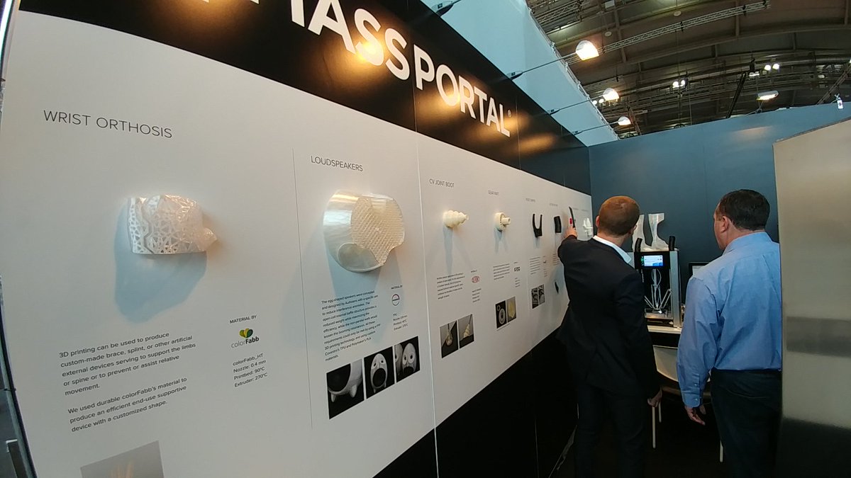 MassPortal's tweet photo. Meet our engineer team and get to know more about the Dynasty (Additive Manufacturing System), Filament dryers, the tool change system for delta printers and many more. @formnext_expo https://t.co/V6kf3W9ejP