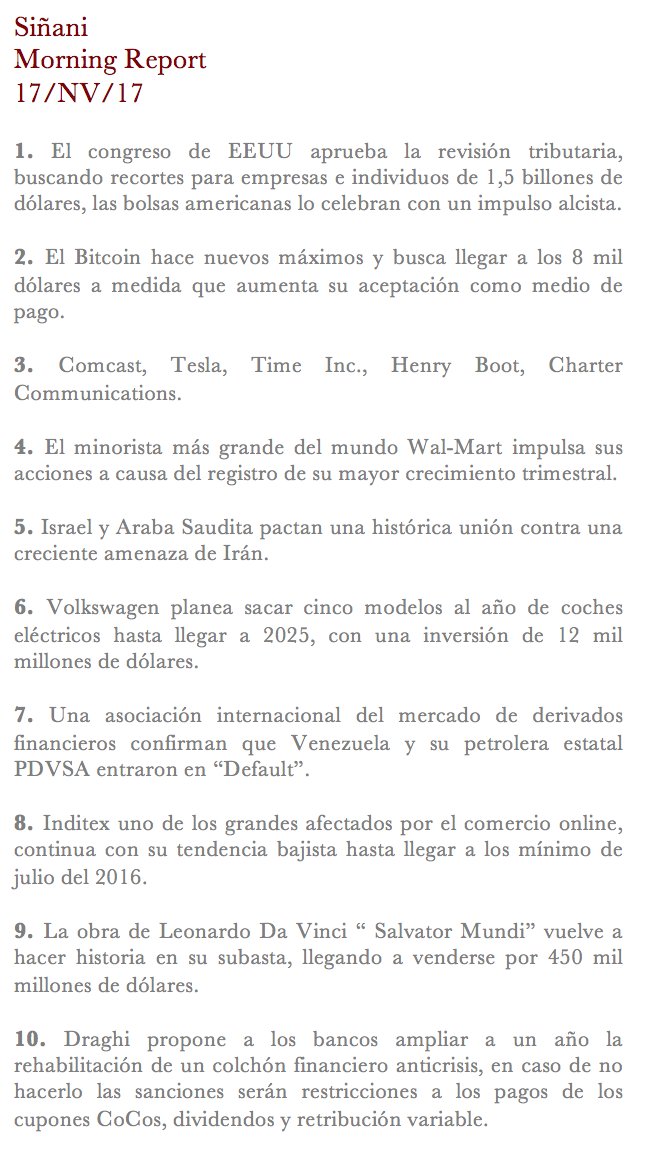 WallstreetUS's tweet photo. RT @joseluissinani: Morning Report #trading #forex #euro #divisas #Economia #Europa #bolsa #trader #NASDAQ #DowJones #eurusd #DAX #BCE #siñani #investment #IBEX35 #money #Dinero #Petroleo #oro #Inversiones #Noticias #dolar #EURUSD #Bitcoin #Finanzas #CAC… https://t.co/ROHZkL08OQ