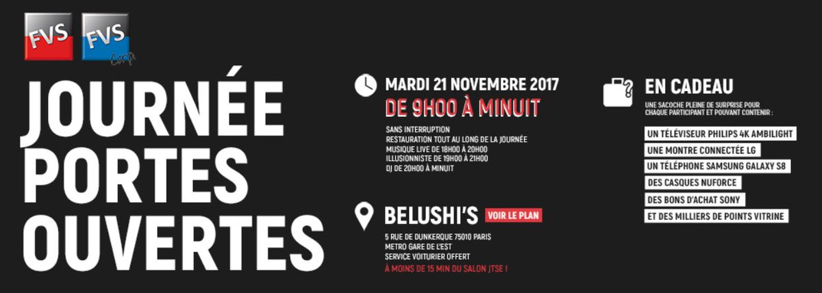 TVTools_'s tweet photo. #TVTools sera présent à la journée porte ouverte de #FVS le 21 novembre 2017, à Paris !  Venez nombreux ! https://t.co/JhtBdCkrkp