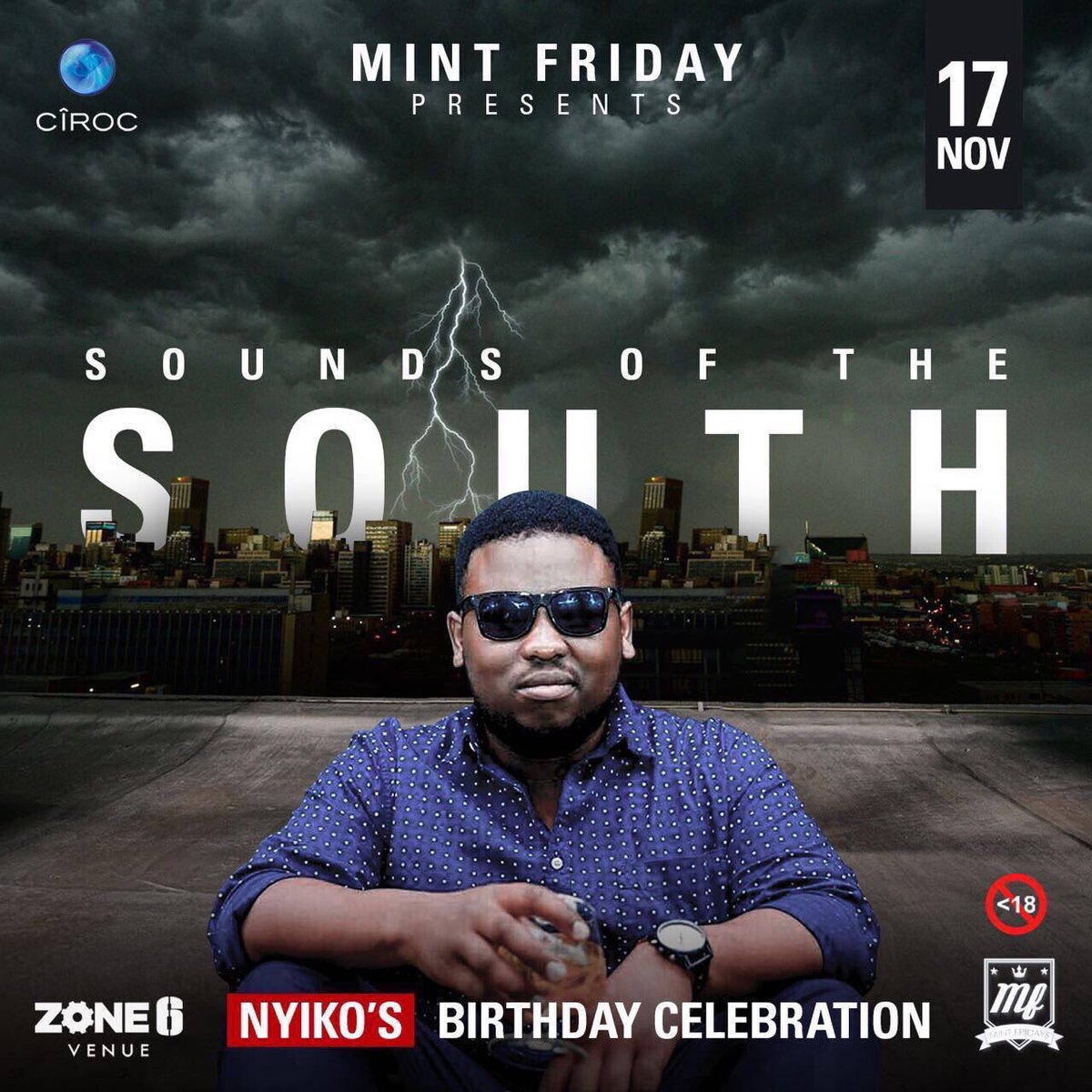 malaza_palesa's tweet photo. A plan βοΈtonight #MintSOTSπβ‘οΈ
Doors open @8pm, R50 gets you in ladies free before 9pm https://t.co/OiTb9GDBRd
