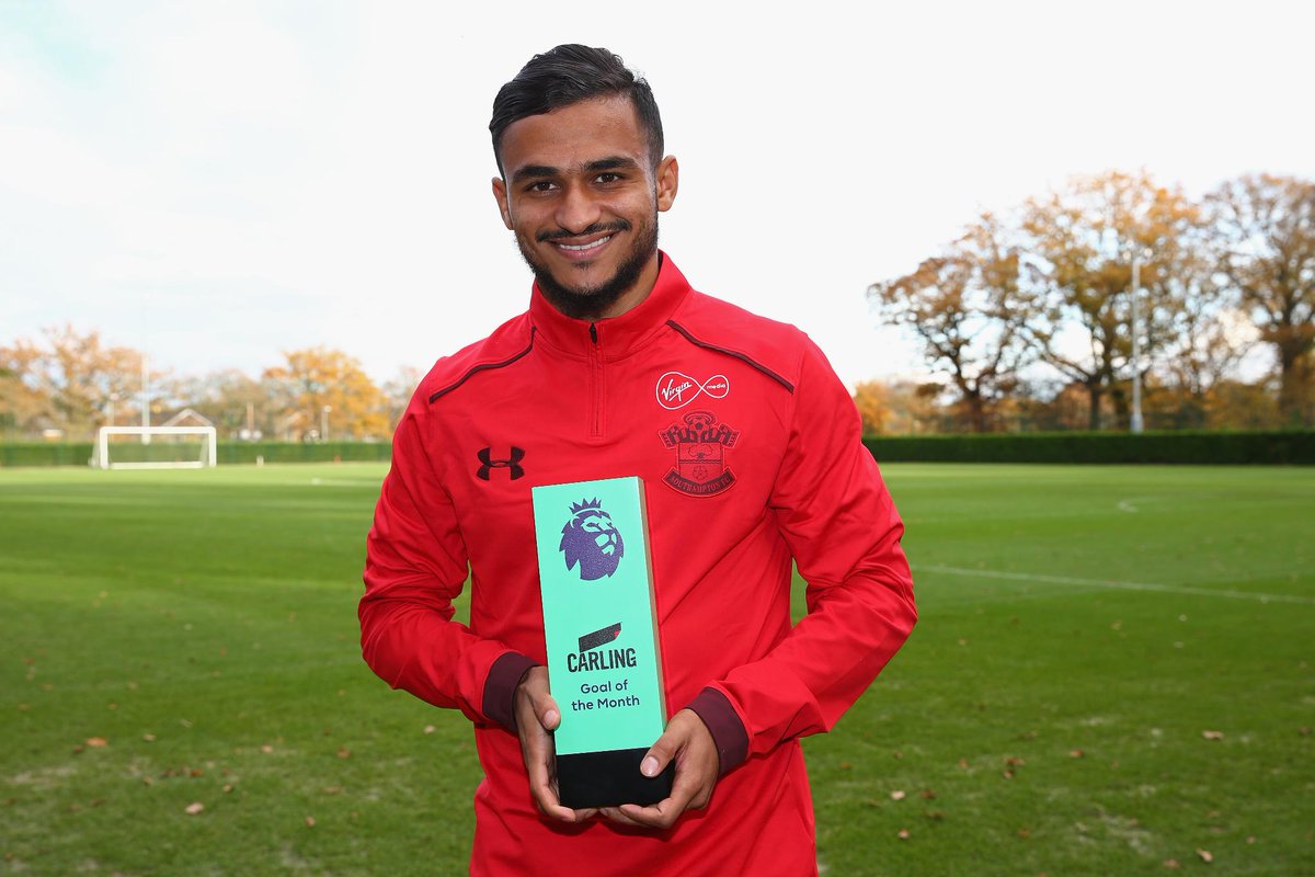 Image result for SOFIANE BOUFAL EPL GOAL OF THE MONTH AWARD PICS