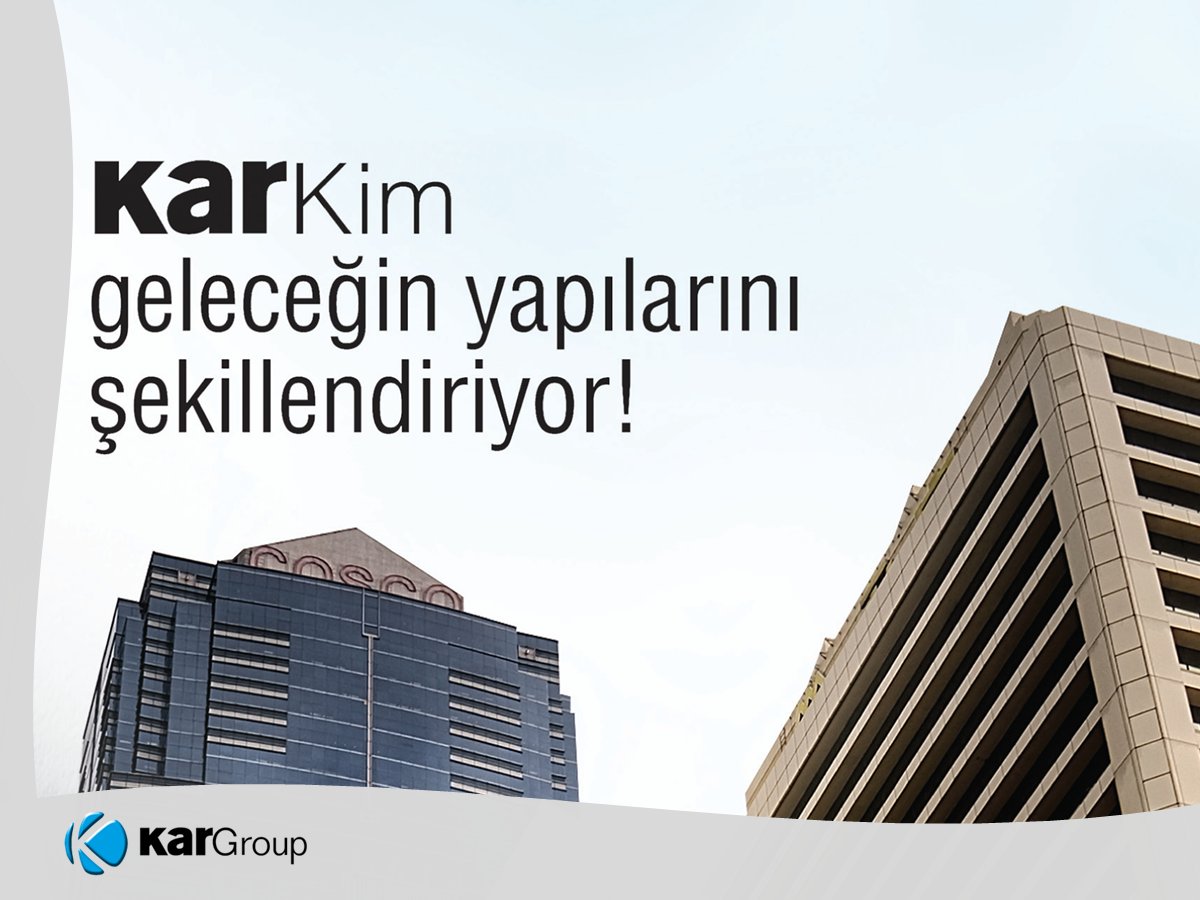 kar_group's tweet photo. Kar Group, 8 alt markasından biri olan KarKim ile
geleceğin yapılarını şekillendirmeye devam ediyor.
#KarGroupÇözümleri #KarGroup #KarKim #YapıKimyasalları https://t.co/0Smwzfw50D