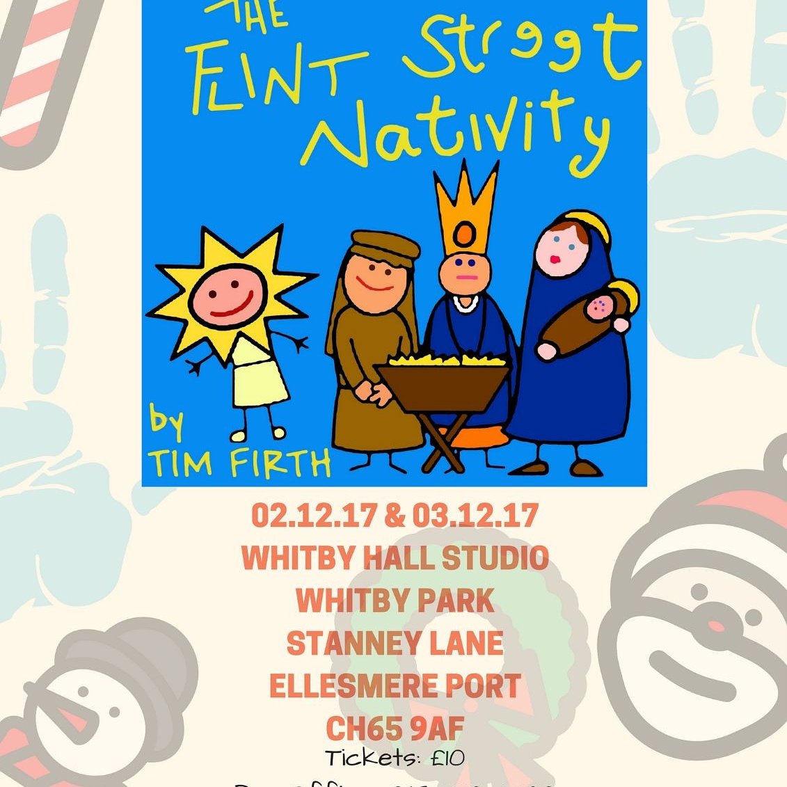 My next play. Please come along and support us mad lot #xmasgonemad