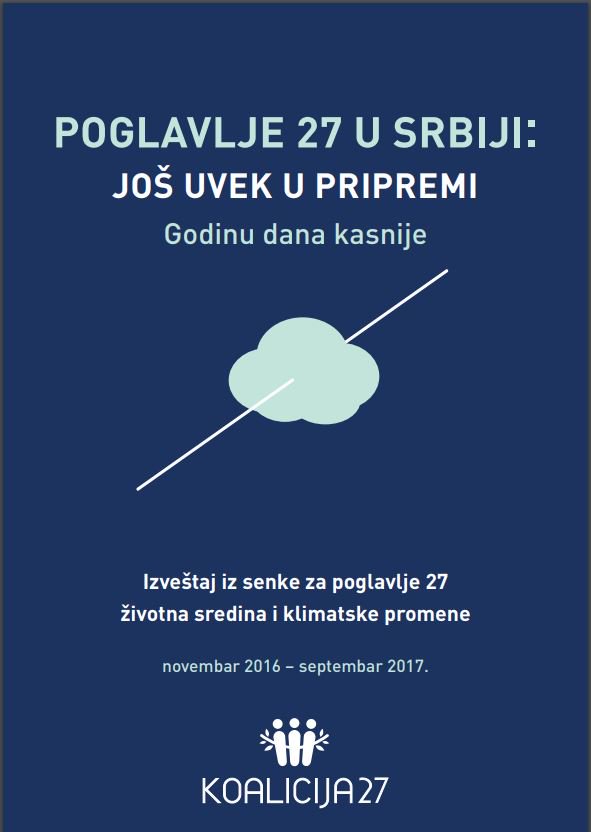 CSOnnectSrbija's tweet photo. Za manje od sat 🕰️ #koalicija27 će predstaviti svoj novi izveštaj iz senke "#Poglavlje27 u Srbiji: Još uvek u pripremi, godinu dana kasnije". Saznajte šta se desilo u oblasti #životnasredina od novembra prošle, do septembra ove godine i kako unaprediti proces #pregovori sa 🇪🇺 https://t.co/P6gwsXFisW